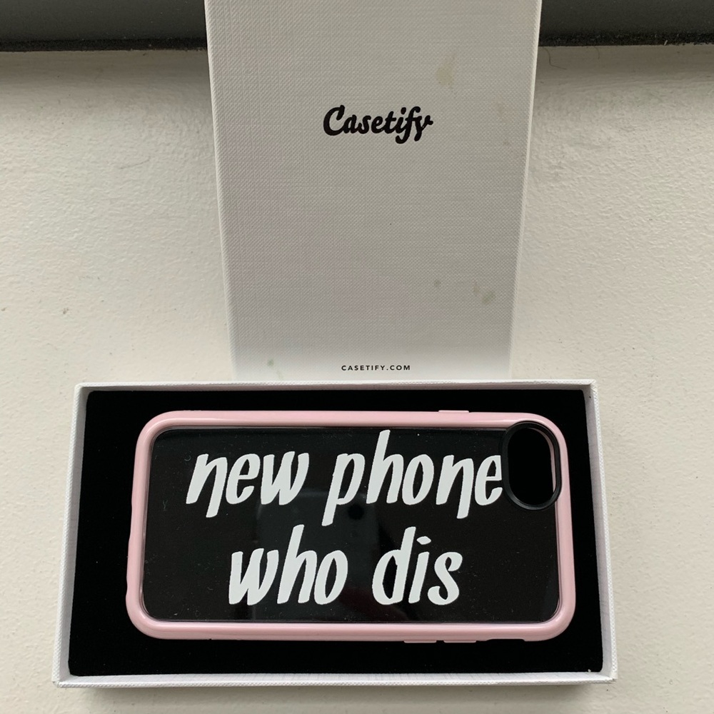 NWT Casteify “New Phone Who Dis” Case: iPhone 6s